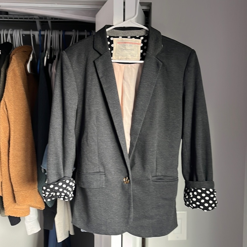 Anthropologie Cartonnier Blazer Coat, lightly worn